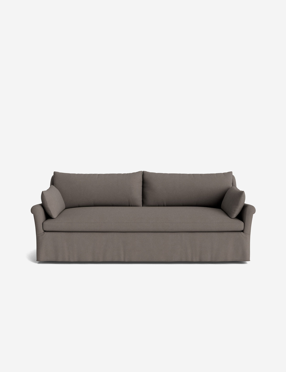Portola Rolled Arm Luxe Depth Slipcover Sofa