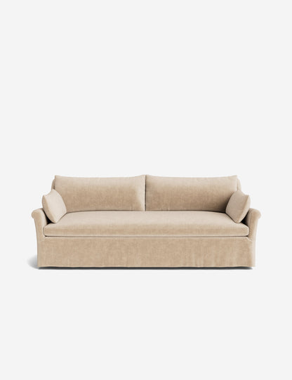 Portola Rolled Arm Luxe Depth Slipcover Sofa