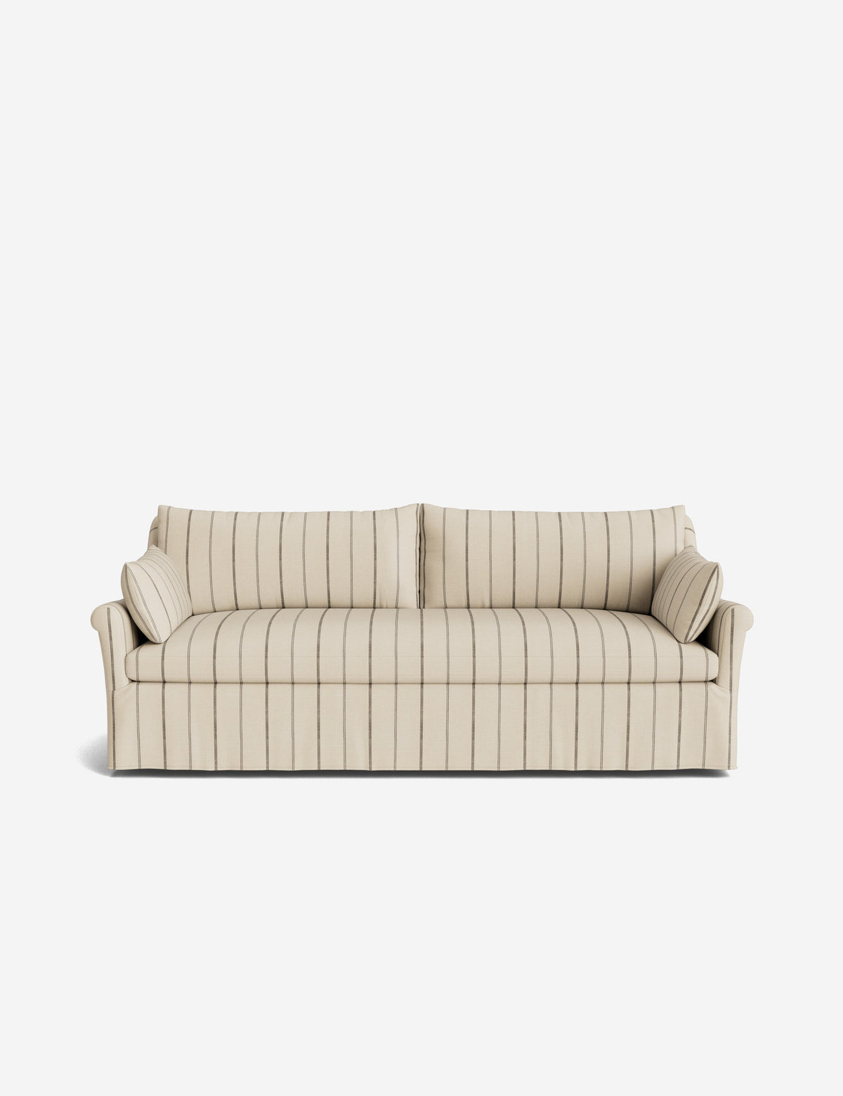 Portola Rolled Arm Luxe Depth Slipcover Sofa