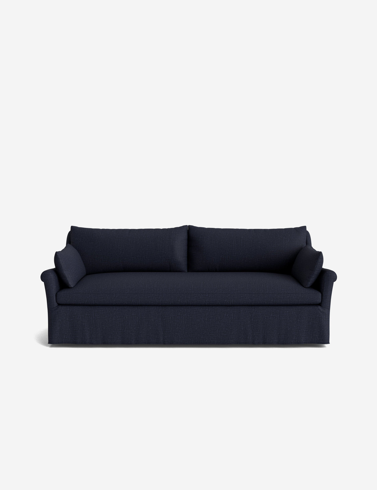 Portola Rolled Arm Luxe Depth Slipcover Sofa