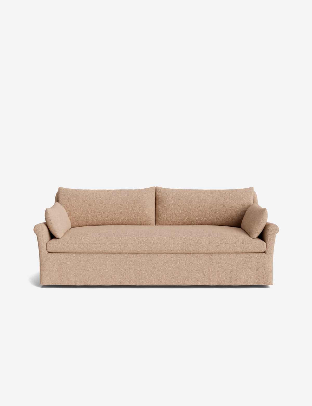 Portola Rolled Arm Luxe Depth Slipcover Sofa