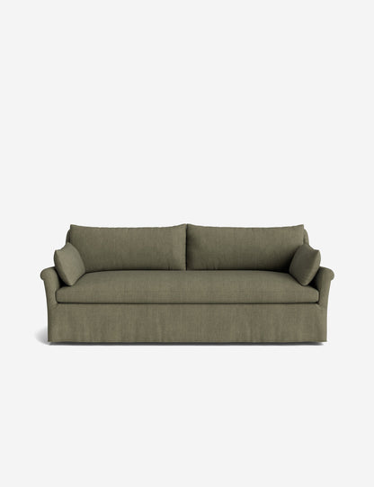 Portola Rolled Arm Luxe Depth Slipcover Sofa