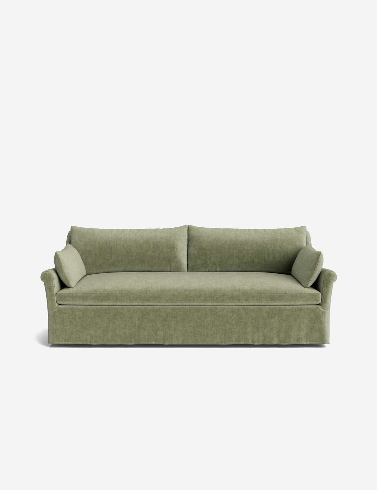 Portola Rolled Arm Luxe Depth Slipcover Sofa