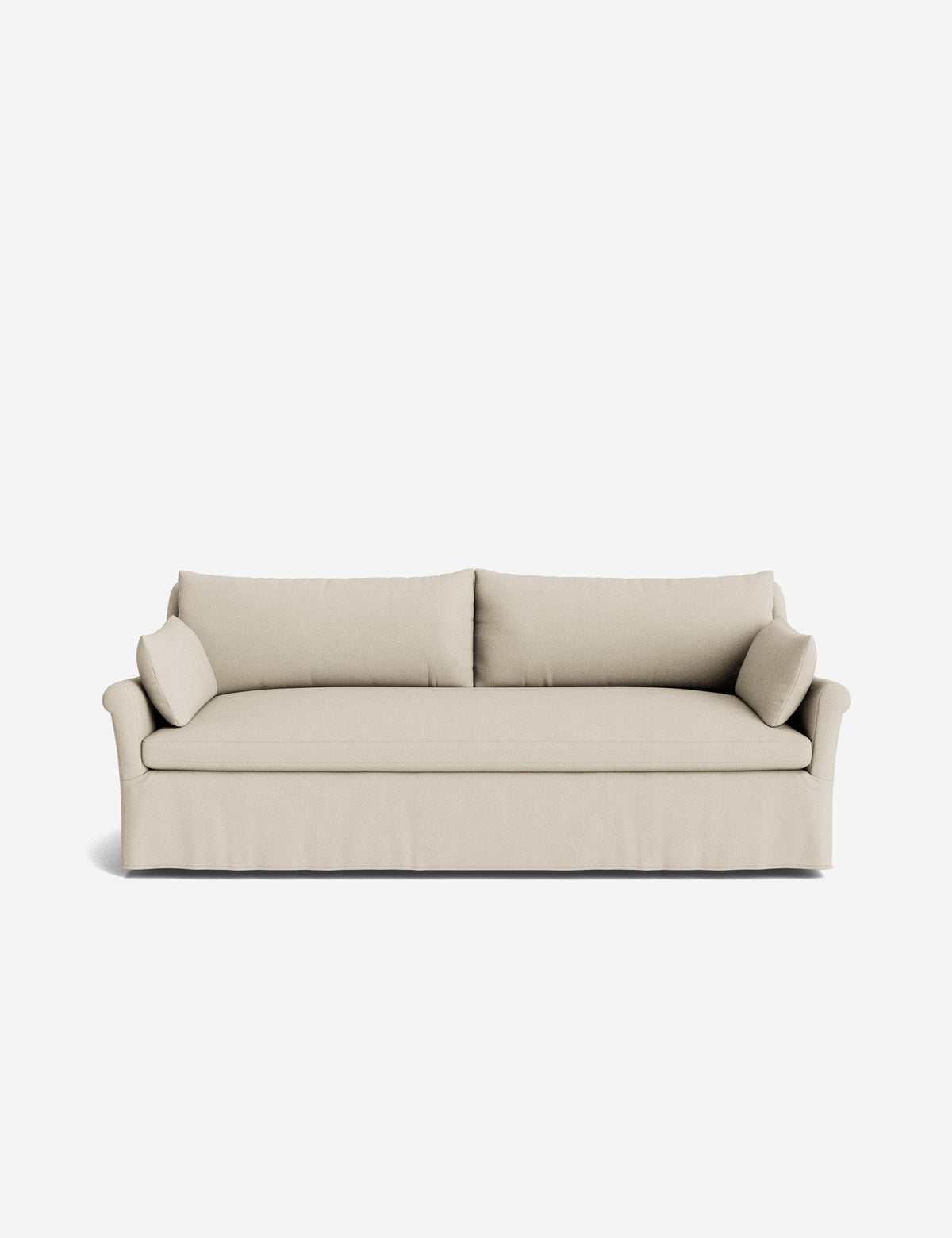 Portola Rolled Arm Luxe Depth Slipcover Sofa