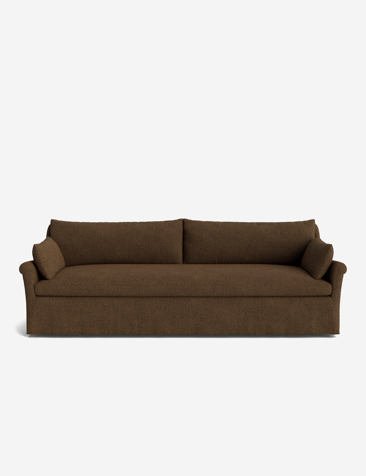 Portola Rolled Arm Luxe Depth Slipcover Sofa