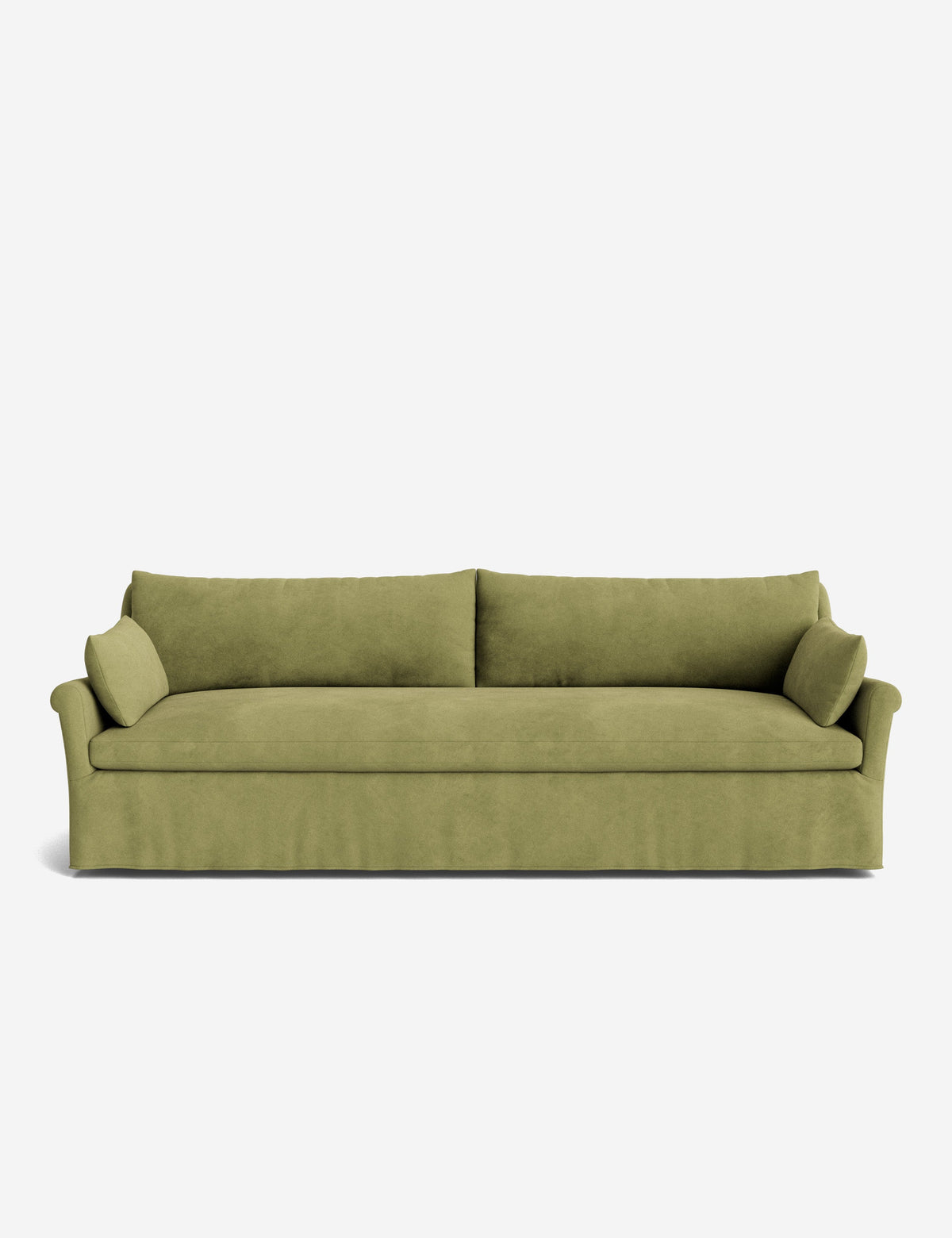 Portola Rolled Arm Luxe Depth Slipcover Sofa