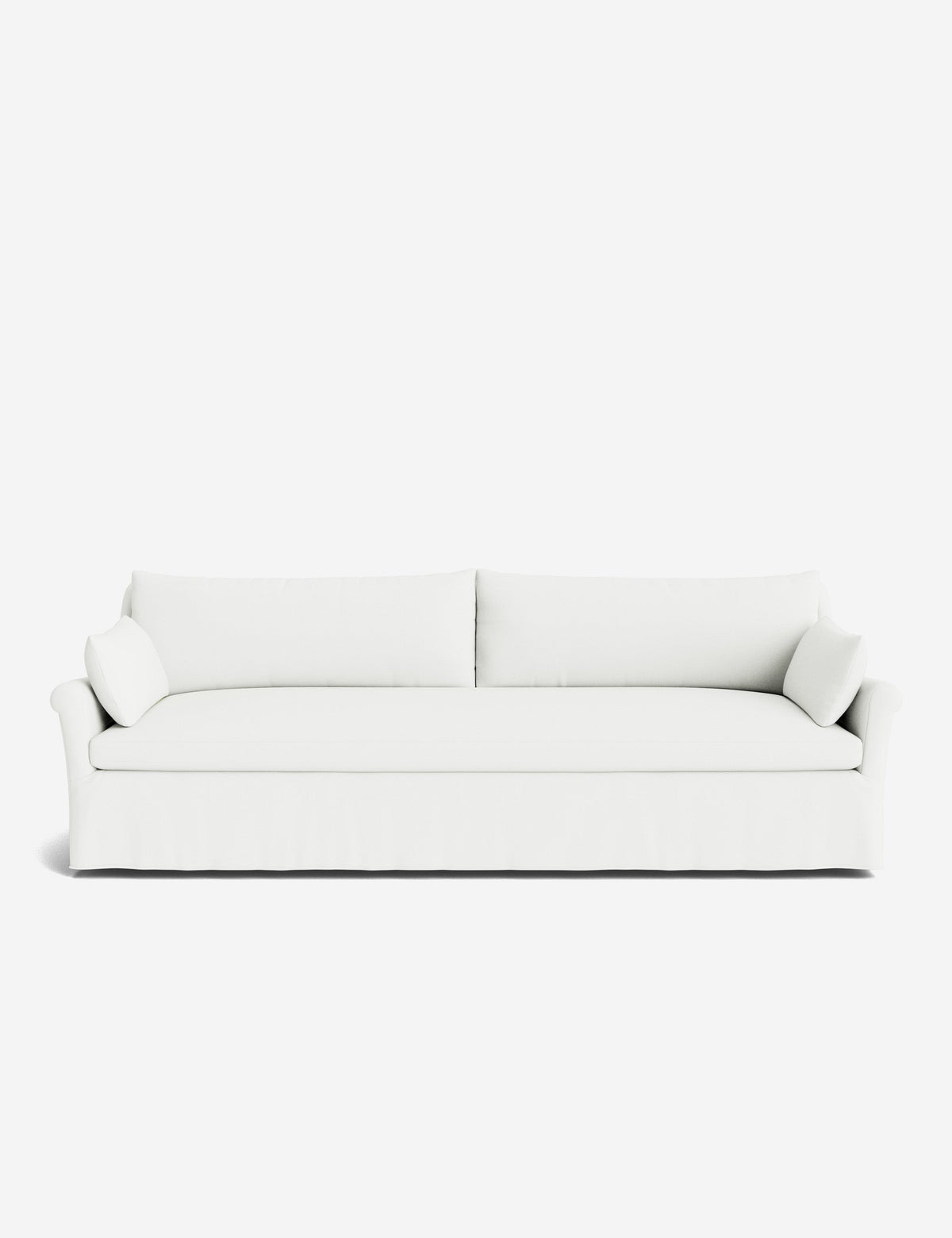 Portola Rolled Arm Luxe Depth Slipcover Sofa