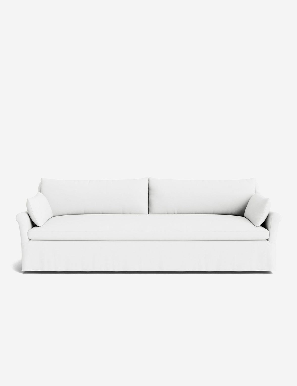 Portola Rolled Arm Luxe Depth Slipcover Sofa