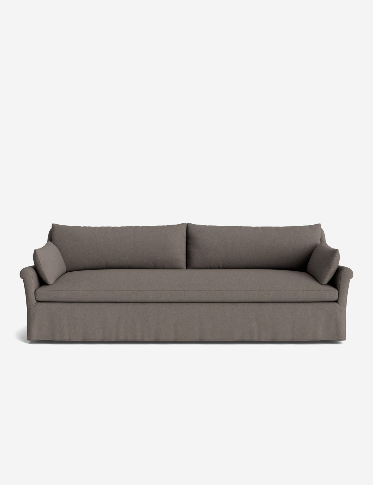 Portola Rolled Arm Luxe Depth Slipcover Sofa
