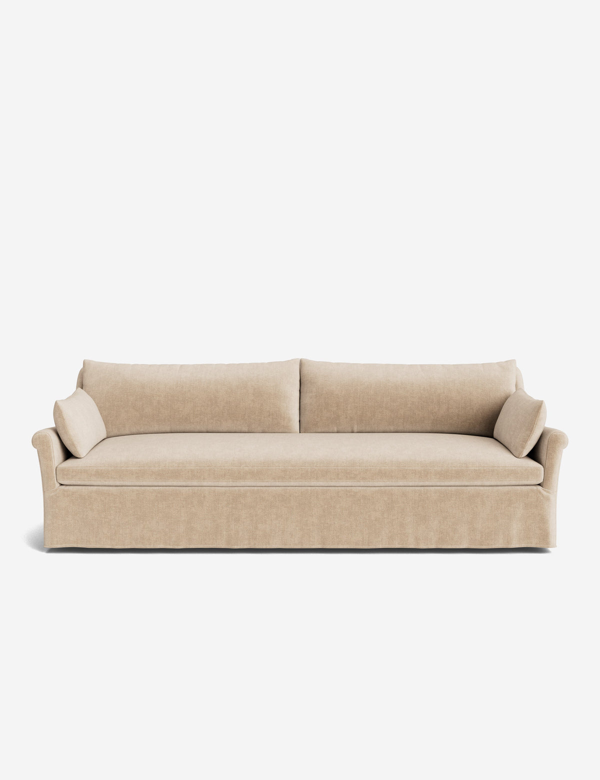 Portola Rolled Arm Luxe Depth Slipcover Sofa