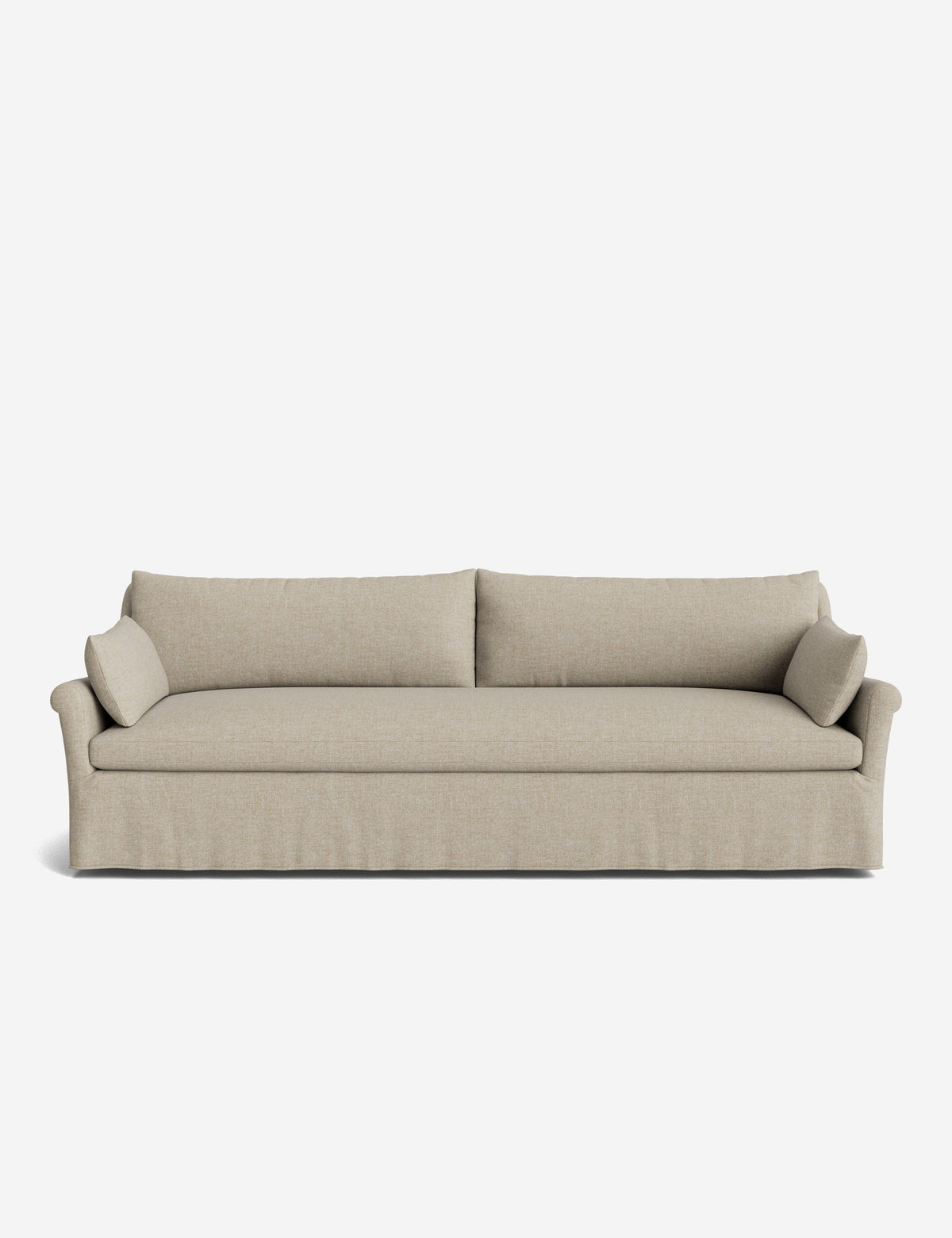 Portola Rolled Arm Luxe Depth Slipcover Sofa