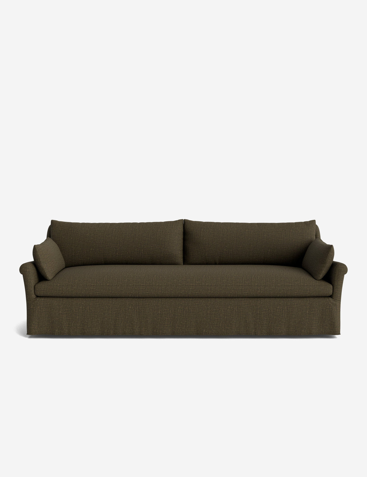 Portola Rolled Arm Luxe Depth Slipcover Sofa