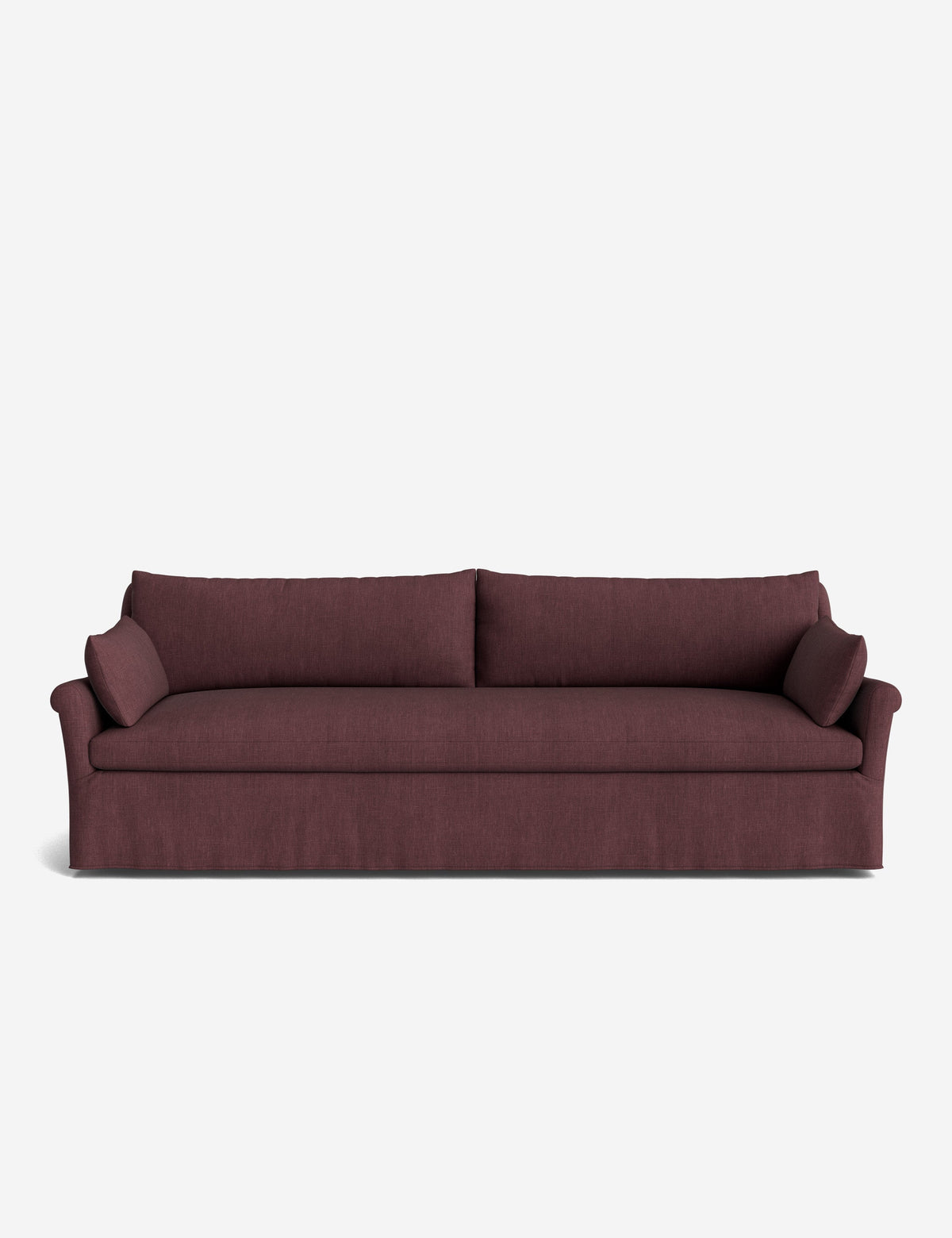 Portola Rolled Arm Luxe Depth Slipcover Sofa
