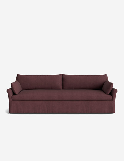 Portola Rolled Arm Luxe Depth Slipcover Sofa