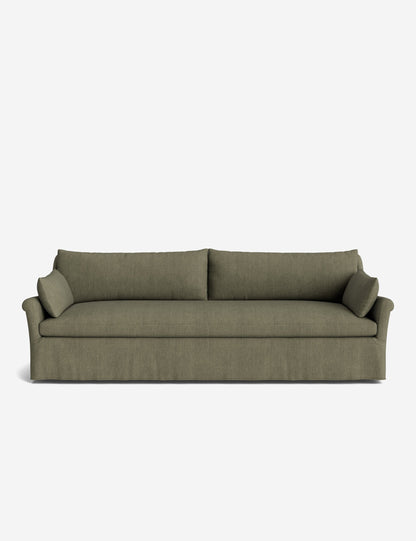 Portola Rolled Arm Luxe Depth Slipcover Sofa