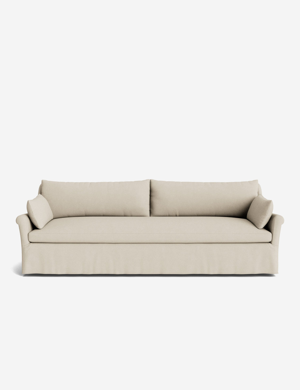 Portola Rolled Arm Luxe Depth Slipcover Sofa