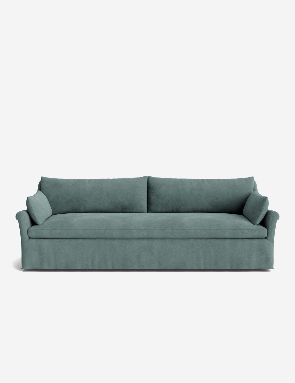 Portola Rolled Arm Luxe Depth Slipcover Sofa
