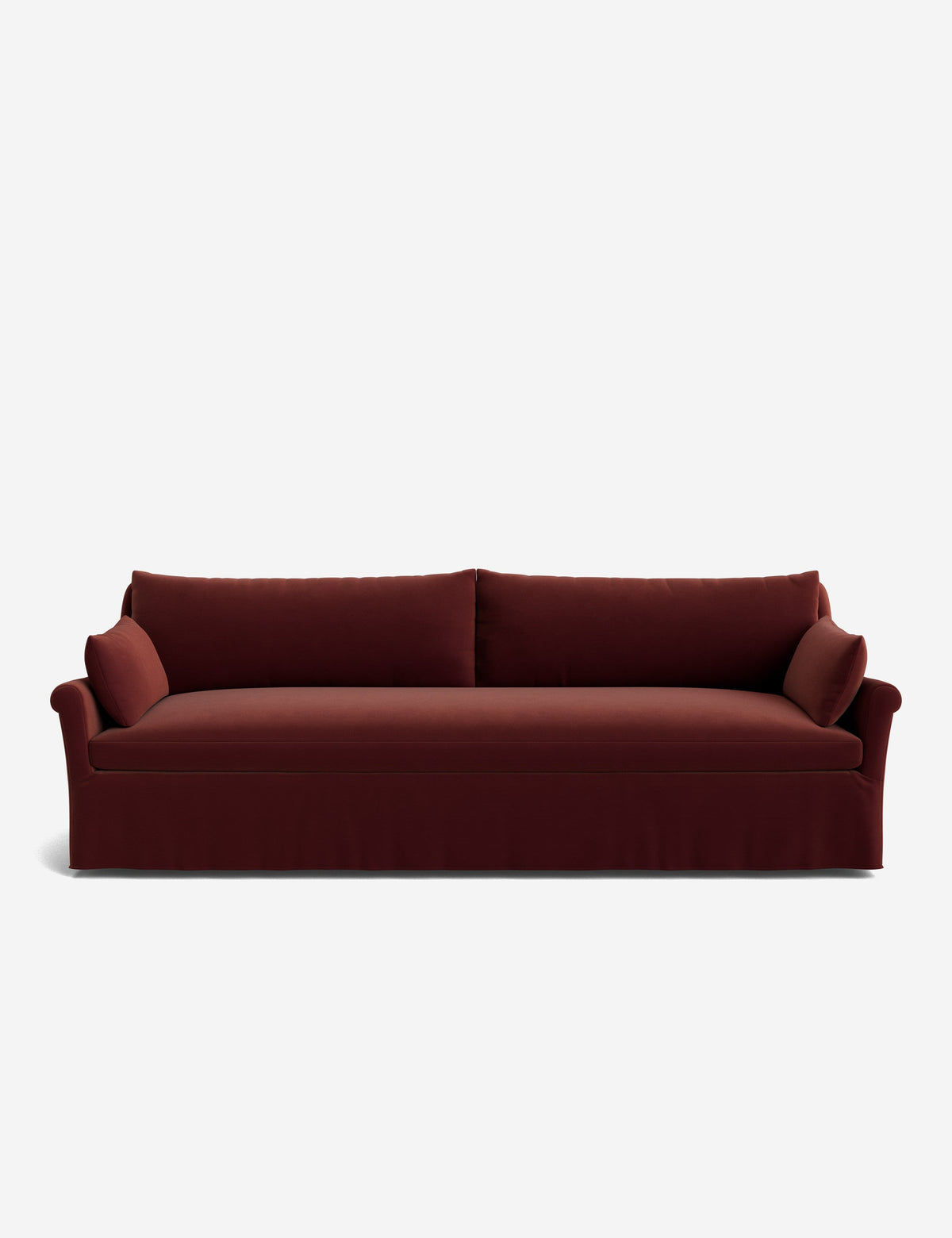 Portola Rolled Arm Luxe Depth Slipcover Sofa