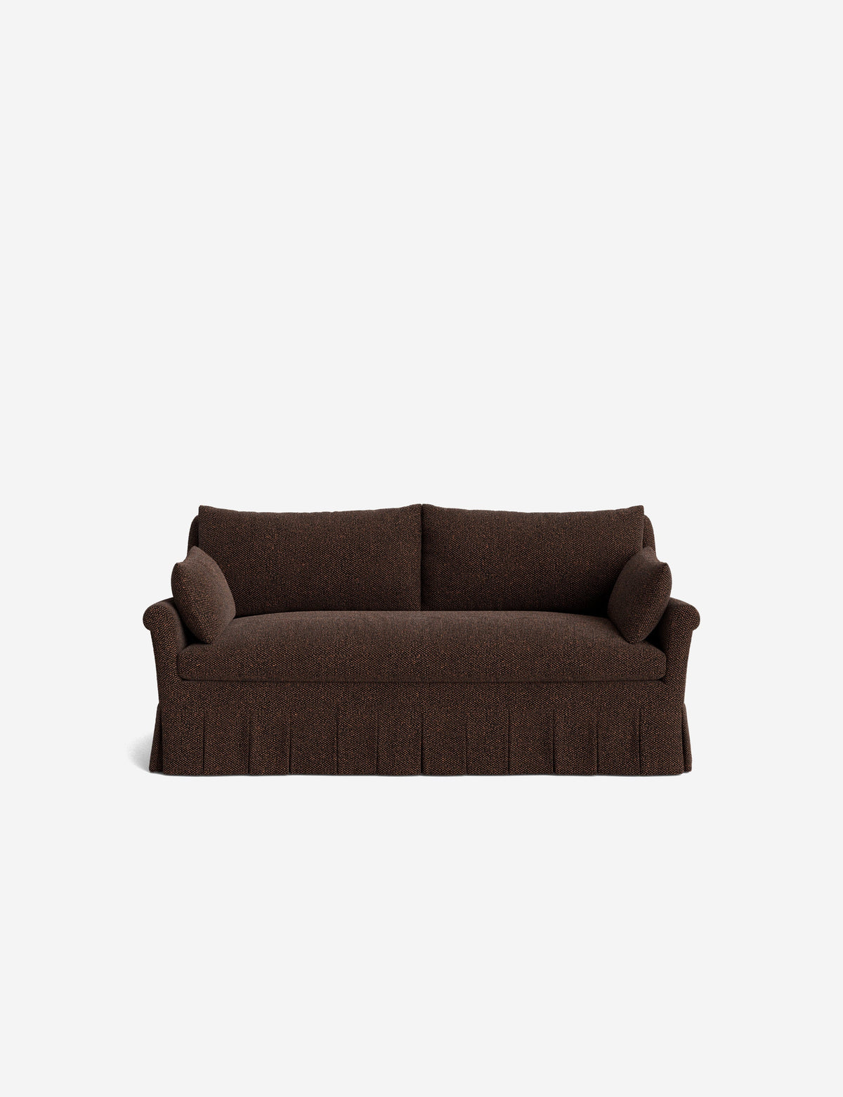 Portola Rolled Arm Pleated Sofa
