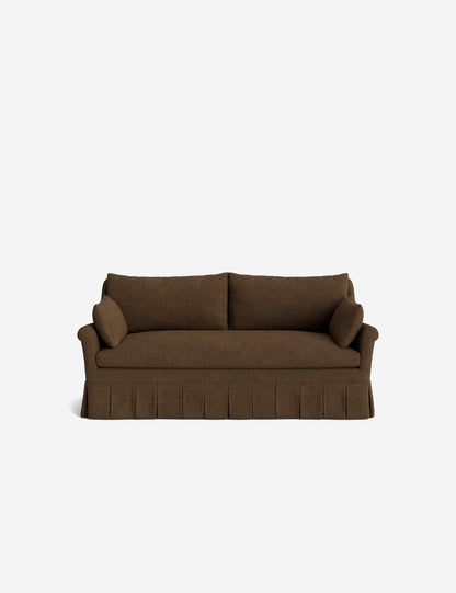 Portola Rolled Arm Pleated Sofa