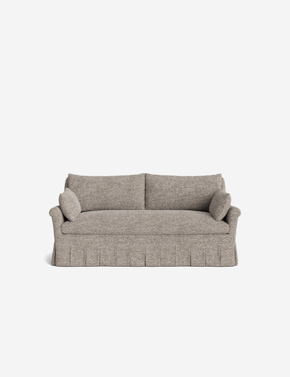 Portola Rolled Arm Pleated Sofa