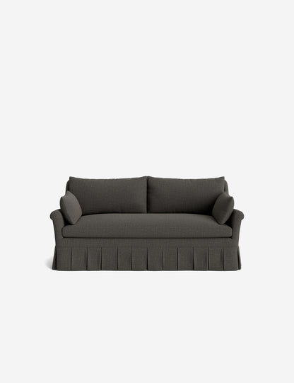 Portola Rolled Arm Pleated Sofa