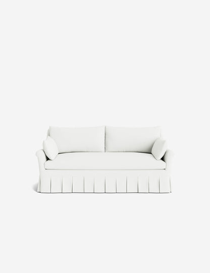 Portola Rolled Arm Pleated Sofa