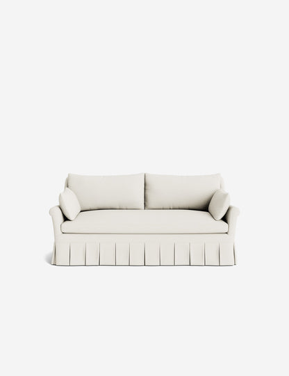 Portola Rolled Arm Pleated Sofa