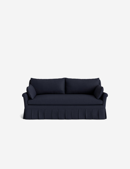 Portola Rolled Arm Pleated Sofa