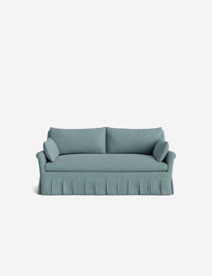 Portola Rolled Arm Pleated Sofa