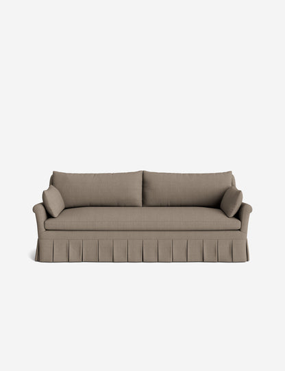 Portola Rolled Arm Pleated Sofa