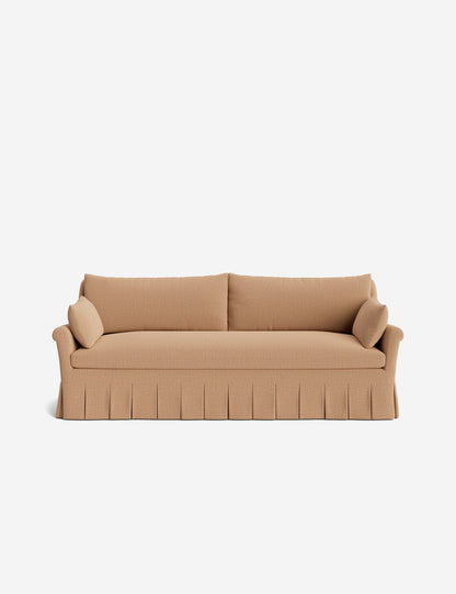 Portola Rolled Arm Pleated Sofa