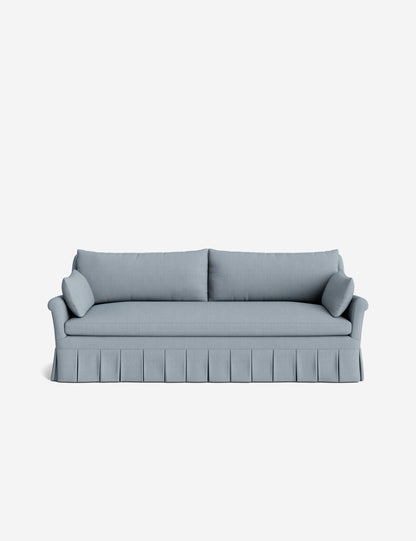 Portola Rolled Arm Pleated Sofa