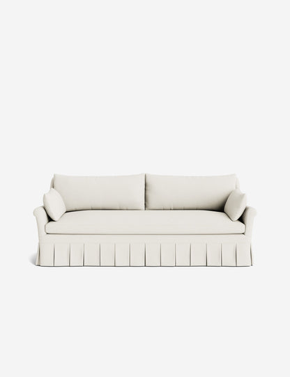 Portola Rolled Arm Pleated Sofa