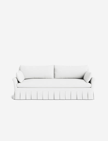 Portola Rolled Arm Pleated Sofa