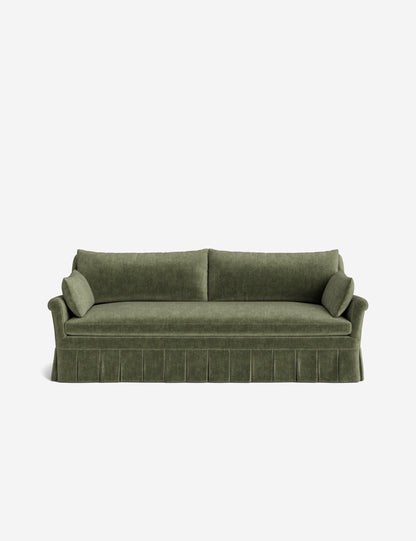 Portola Rolled Arm Pleated Sofa