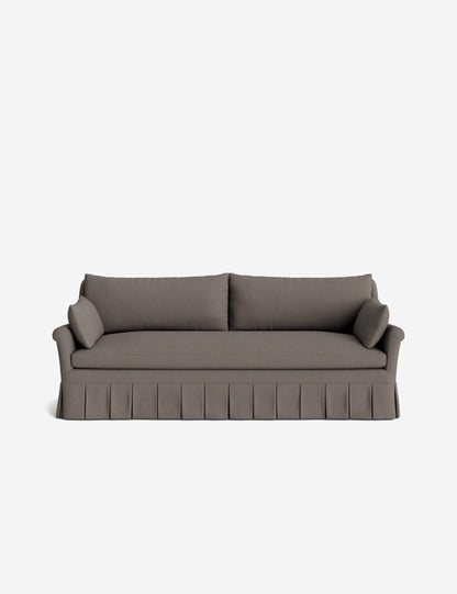 Portola Rolled Arm Pleated Sofa