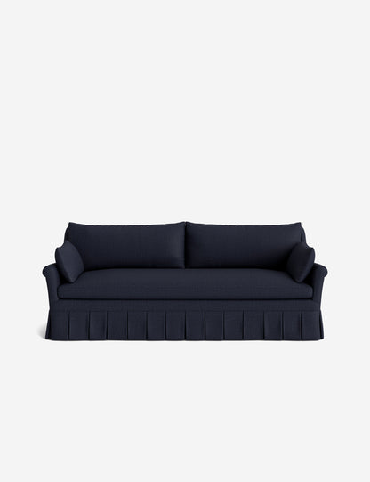 Portola Rolled Arm Pleated Sofa