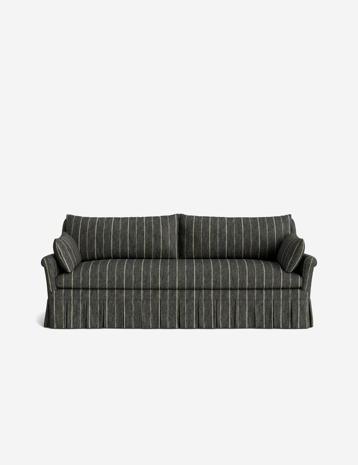 Portola Rolled Arm Pleated Sofa