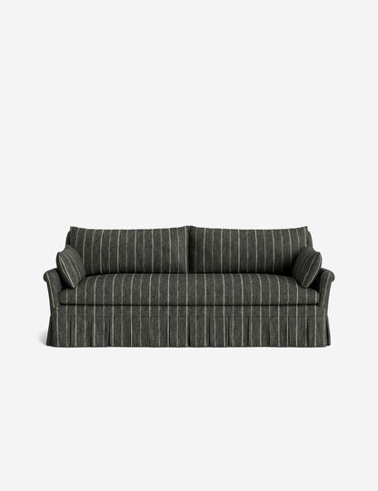 Portola Rolled Arm Pleated Sofa