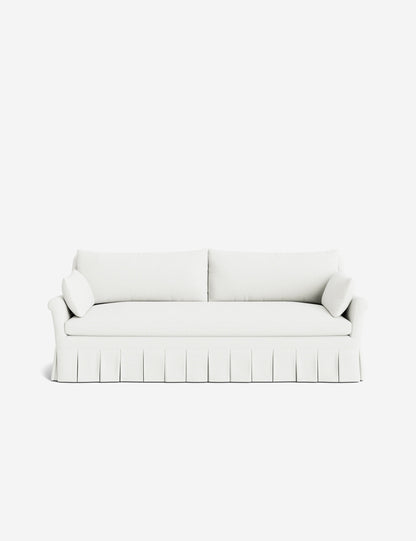 Portola Rolled Arm Pleated Sofa