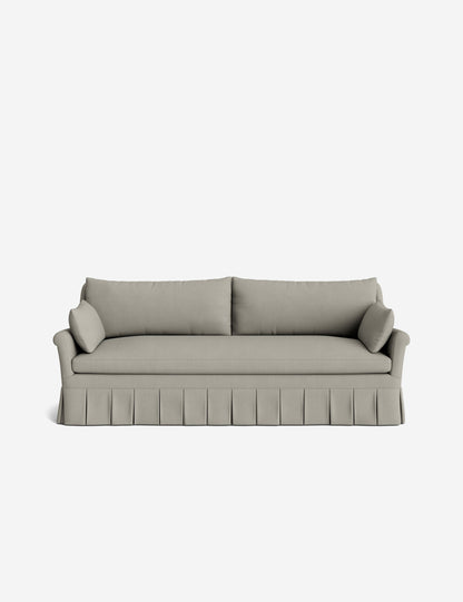 Portola Rolled Arm Pleated Sofa