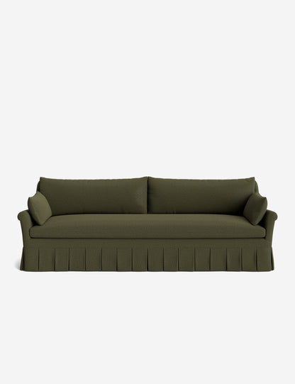 Portola Rolled Arm Pleated Sofa