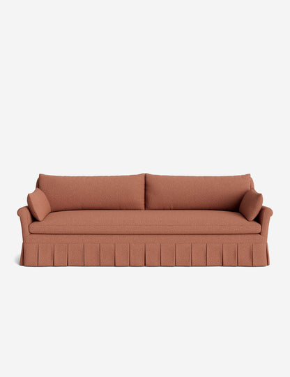 Portola Rolled Arm Pleated Sofa