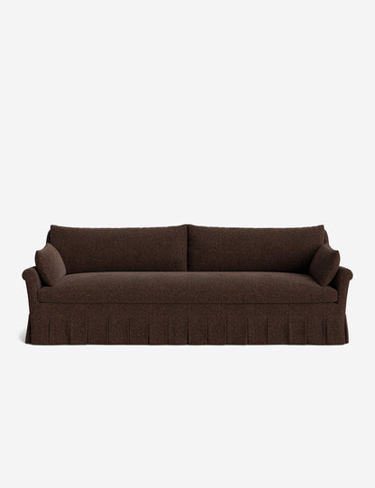 Portola Rolled Arm Pleated Sofa