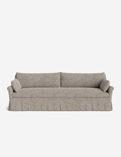 Portola Rolled Arm Pleated Sofa