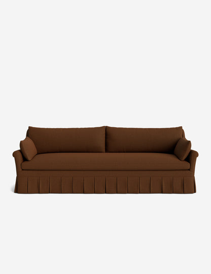 Portola Rolled Arm Pleated Sofa