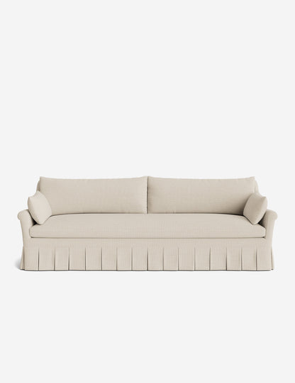 Portola Rolled Arm Pleated Sofa