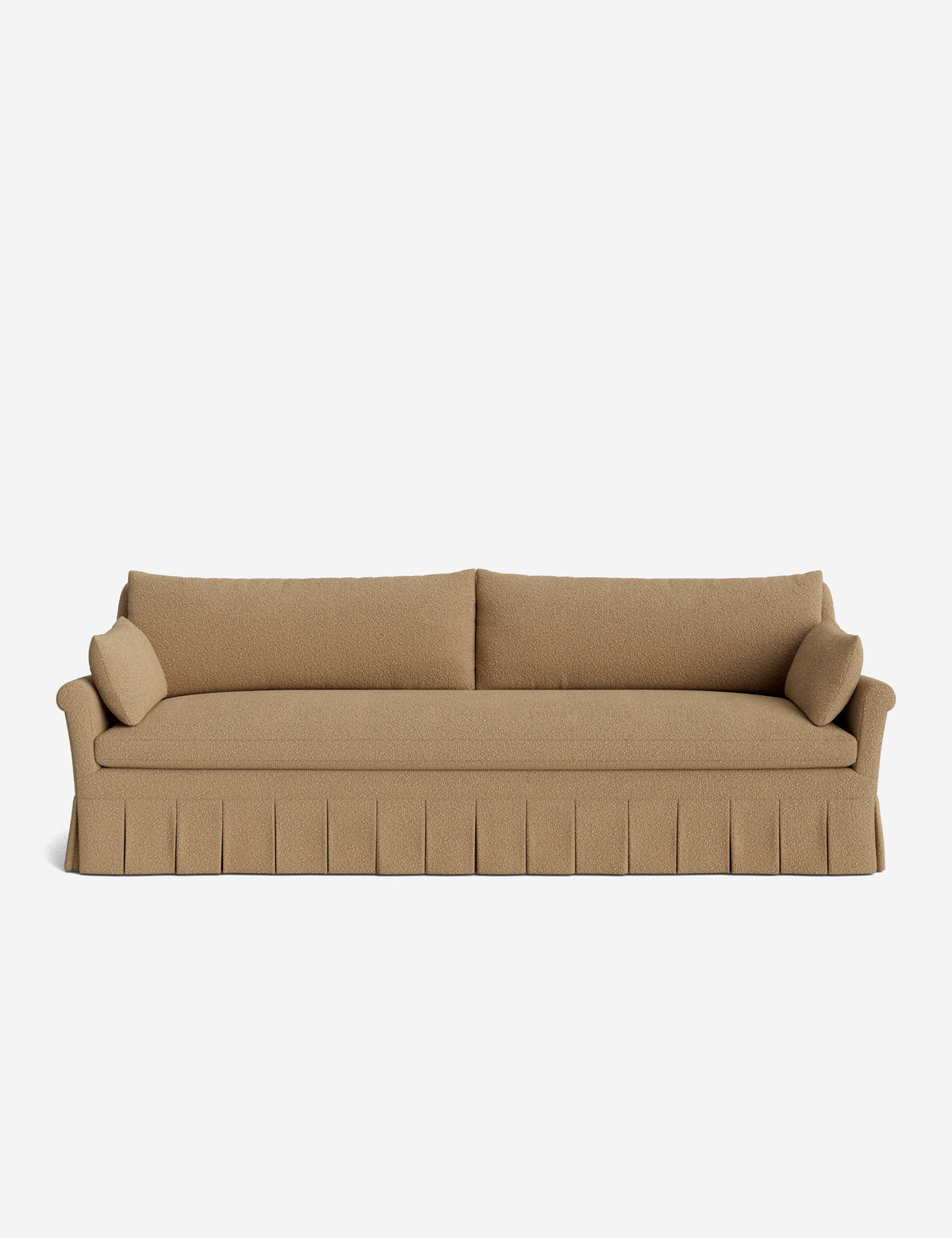 Portola Rolled Arm Pleated Sofa