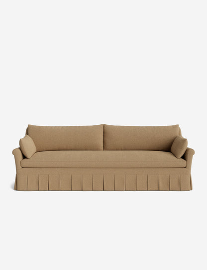 Portola Rolled Arm Pleated Sofa